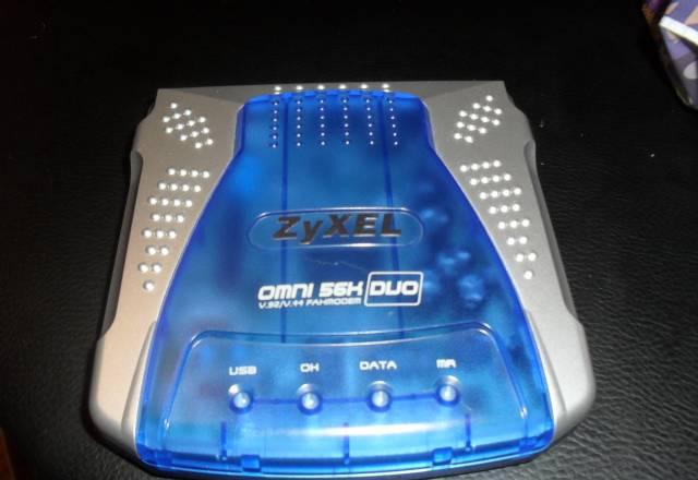 Модем ZyXEL omni 56K Duo EE Москва
