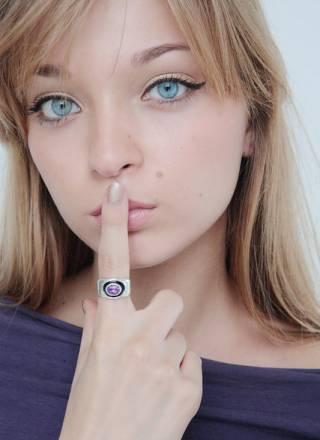 Кольцо с аметистом Москва