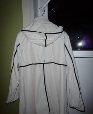 Плащ женский легкий, белый Москва