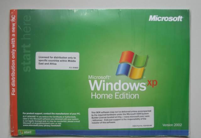 Windows XP Home Edition Sp2 Eng лицензия Москва