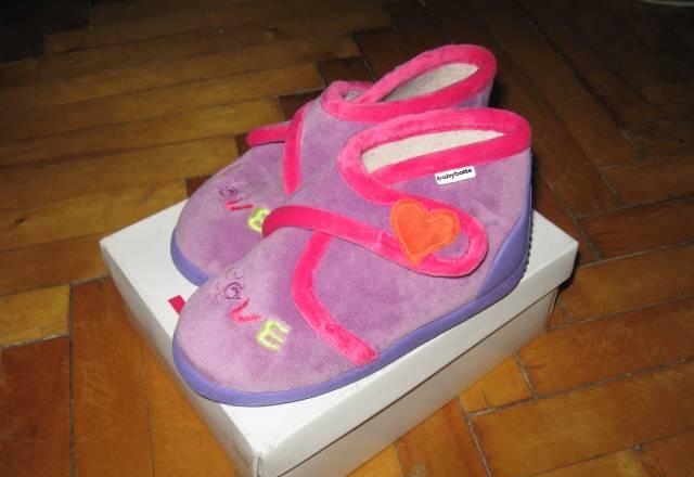 Абсолютно новые сиреневые тапочки Франция р.28 Москва