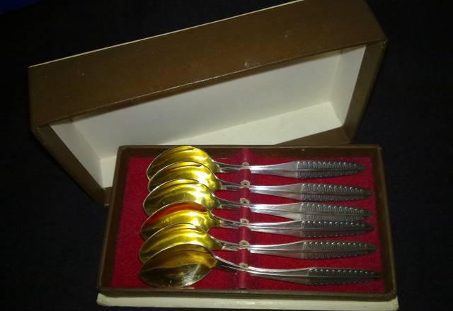 Кофейные ложечки Серебро 875пр Москва