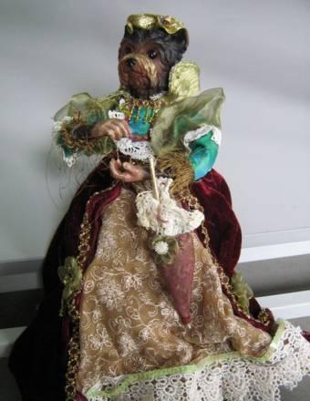 Интерьерная кукла - собачка Москва