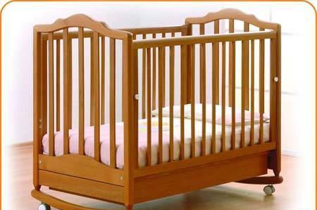 Кроватка "Екатерина" с качалкой, ящиком Москва