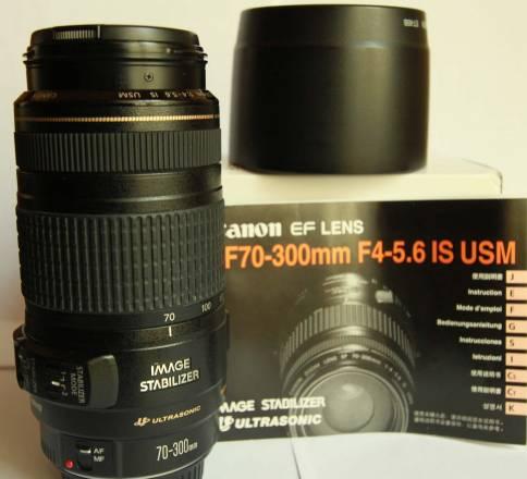 Отличный телеобъектив Canon 70-300/4-5,6 IS USM Санкт-Петербург