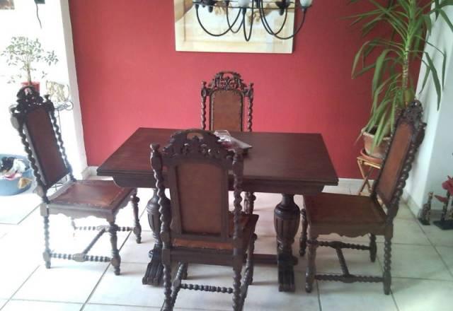 4 дубовых стула,ст.ГенриII,19век.Франция Москва