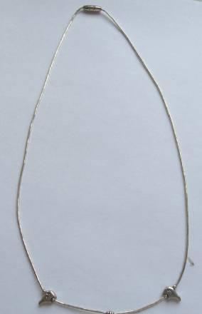 Тоненькое ожерелье из серебра Москва