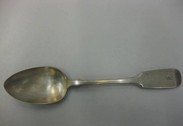 Столовая ложка1866г 84 пр.,длина 22см.,вес 65гр Санкт-Петербург