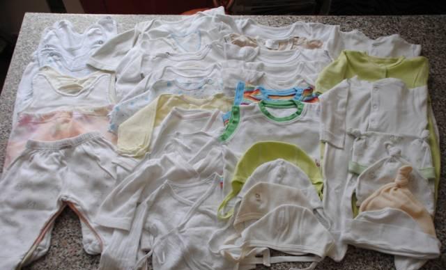 Одежда пакетом для ребенка 0-6 мес Москва