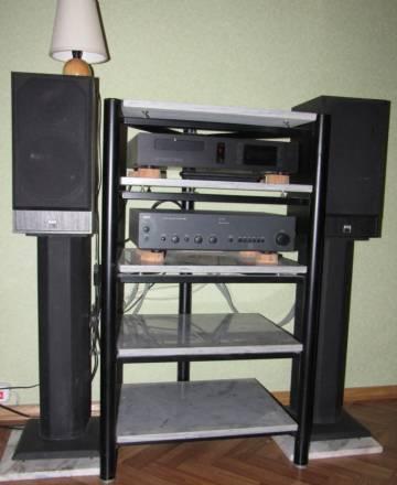Колонки Nad 802 на стойках Gale Москва