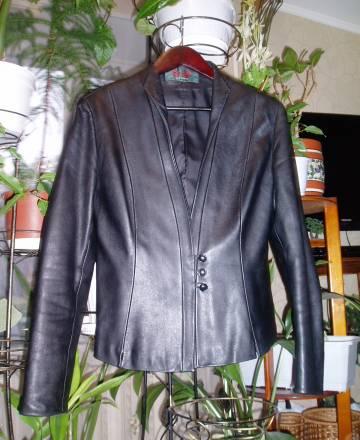 Пиджак-жакет, куртка натуральная кожа Электросталь