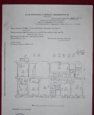 Нежилое помещение на Галерной улице, 19 Санкт-Петербург