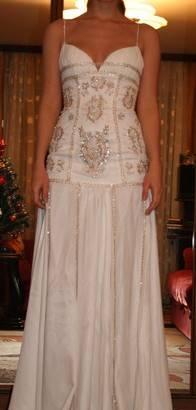 Новое свадебное платье в стиле ампир Москва