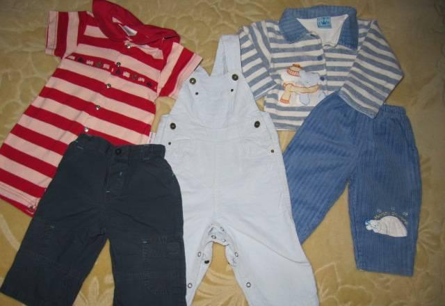 Вещички летние на мальчика на 6-12мес Москва