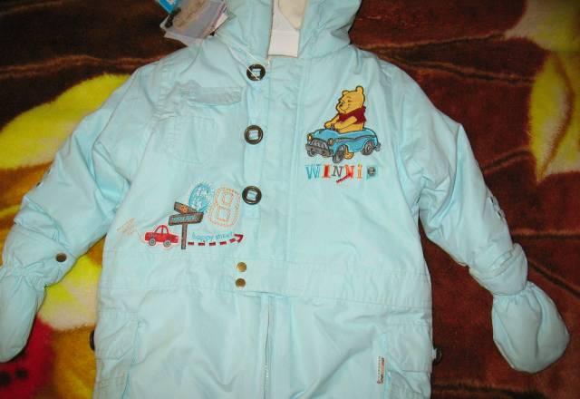 Комбинезон д/ мальчика весна/осень + шапка Москва