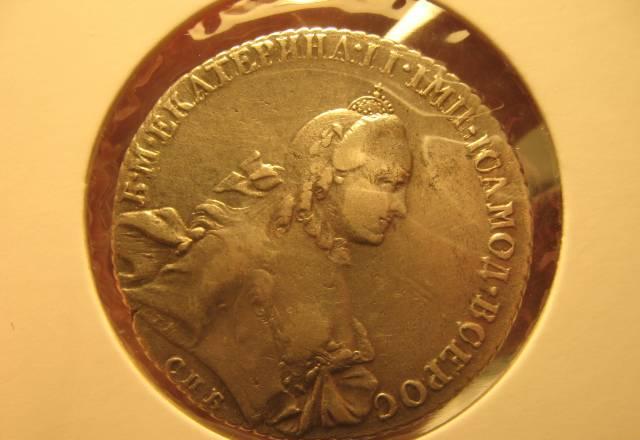 Рубль 1763 года Москва