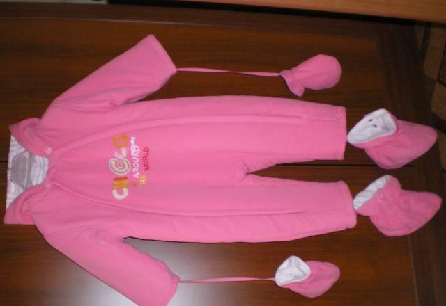 Комбинезон Chicco весна-осень на девочку, р.74 Москва