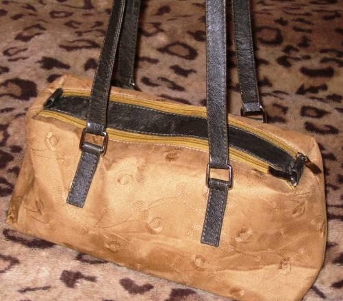 Сумка коричневая замшевая Санкт-Петербург