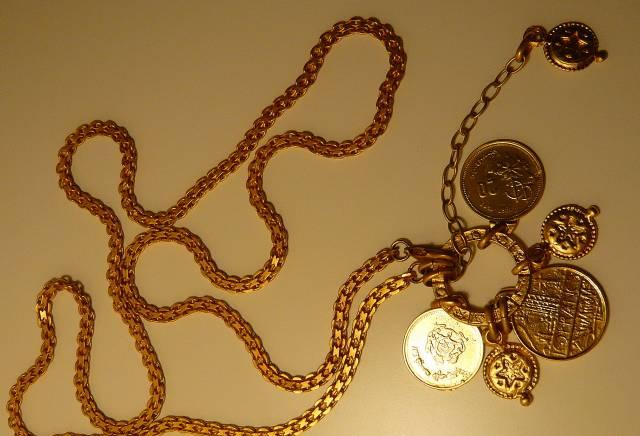 Пояс в виде цепочки с монетами Москва