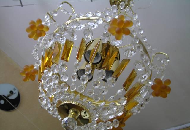 Люстра из чешского хрусталя Санкт-Петербург