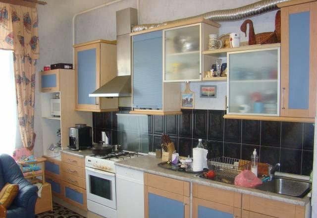 Кухня, длина 3.85м, вытяжка, двойная раковина нерж Москва