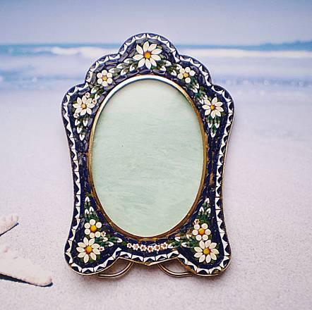 Рамочка для фото с микромозаикой, 60-е годы Санкт-Петербург