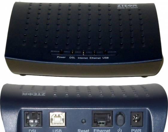 Модем  ZTE zxdsl 831 A II Москва