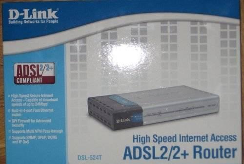Adsl роутер D-link DSL-524T Санкт-Петербург