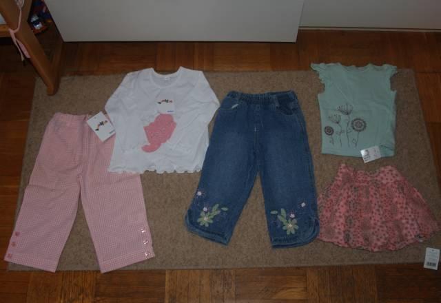 Новая Летняя одежда для девочки на рост 92 Москва