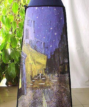 Распродажа летняя юбка.живопись на одежде.Ван го Москва