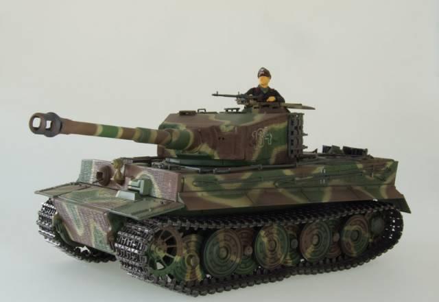 Радиоуправляемый танк "German Tiger Пневмо Москва