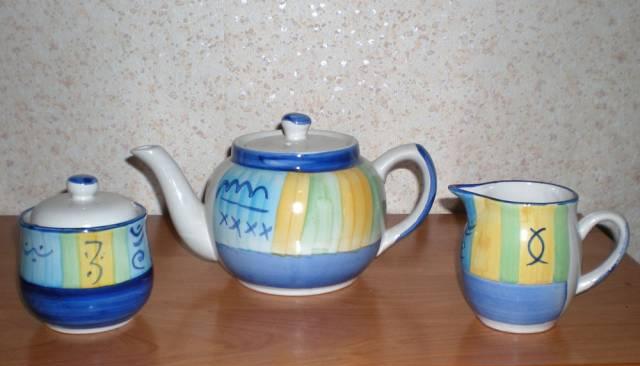 Новый чайный набор. Керамика Москва