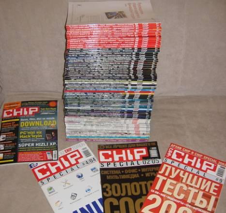 Журнал Chip Россия (70 шт. 2003-2009 гг +CD/DVD) Екатеринбург