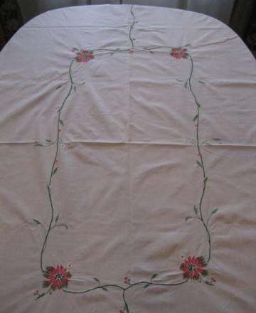 Красивая скатерть с вышивкой 210х170 дешево Санкт-Петербург