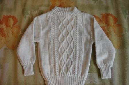 Детский свитер ручной вязки Москва