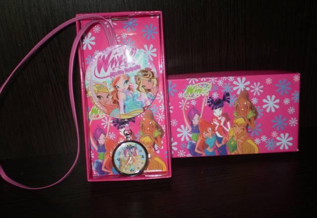 Часы Винкс на кожаном ремешке Москва