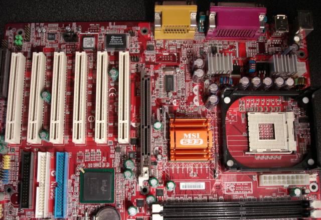Микростар с сокетом 478 (чипсет i845, AGP, DDR) Санкт-Петербург