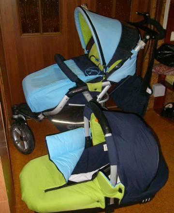 Коляска Jane Slalom PRO  2 в 1.(люлька+прогулочная Москва