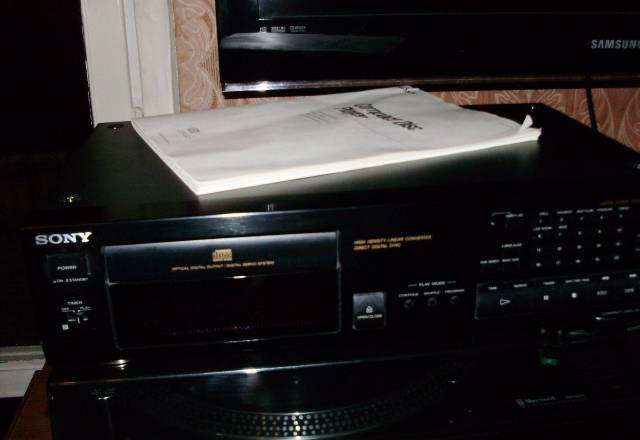 Высококачественный сд проигрыватель sony-cdp897 Москва