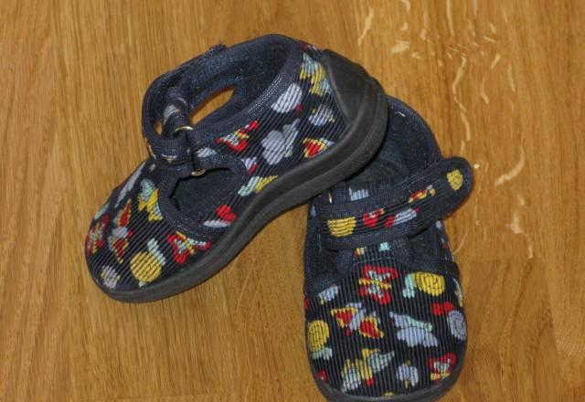 Текстильные туфли для мальчика/ девочки 21 р-р Москва