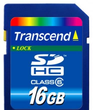 Карта памяти SD 16GB Transcend HC Class 6 Москва
