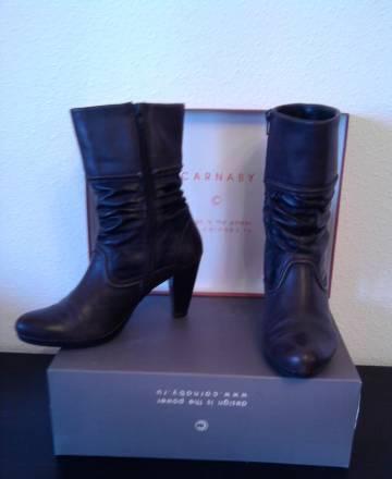 Полусапожки Carnaby коричневые нат. кожа Санкт-Петербург