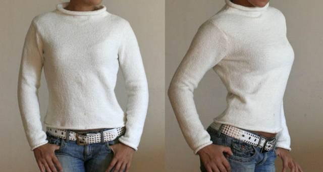 Свитер белый Санкт-Петербург