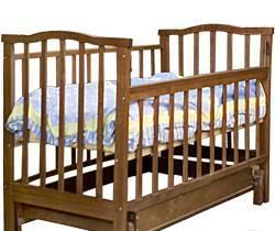 Кроватка  маятник " Золушка" с ящиком Москва