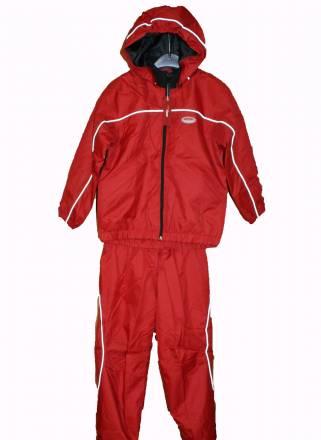Костюм непромокаемый р.134-140 красный за 1000 руб Москва