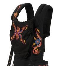 Эрго Органик цвет черный с вышивкой + сумочка Москва