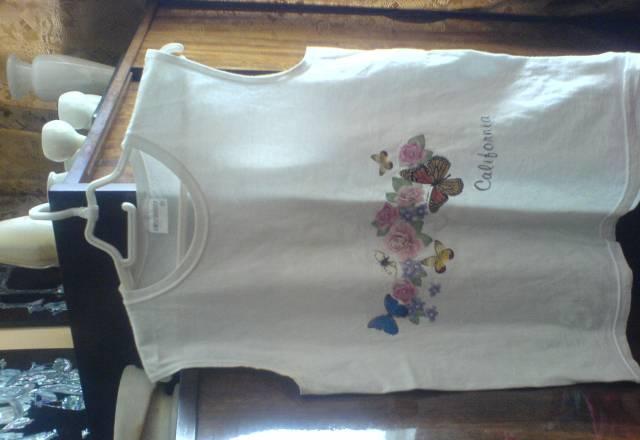 Хлопковый (наилегайший) топик, США, Риибок Москва