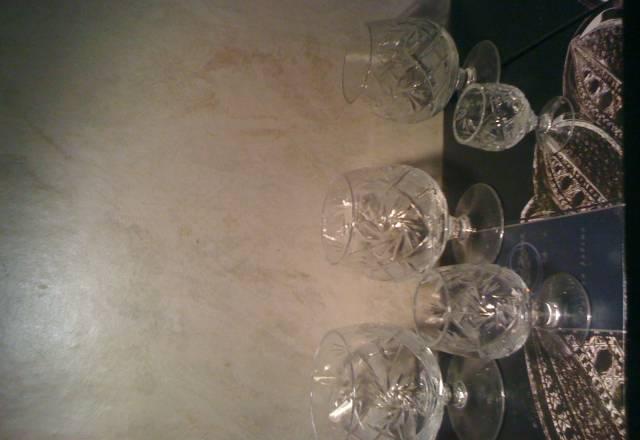 Новые хрустальные рюмки, пр. Неман. 5 наборов Москва