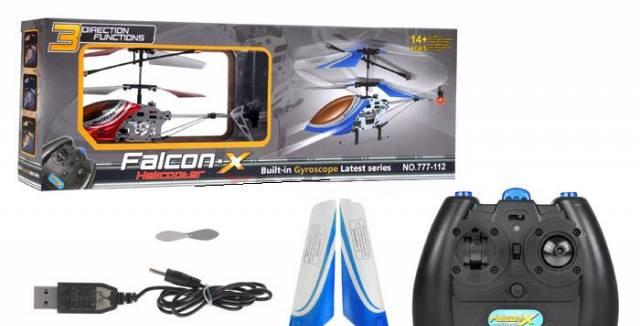 Радиоуправляемый вертолет Falcon X (Новый) Москва