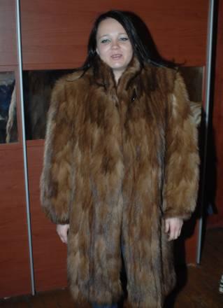 Греческая шубка из хвостиков сурка Москва